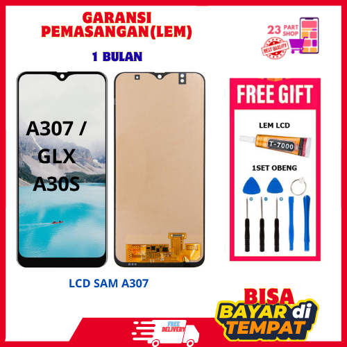 [ORIGINAL] LCD SAMSUNG A307 GALAXY A30S LCD TS FULLSET