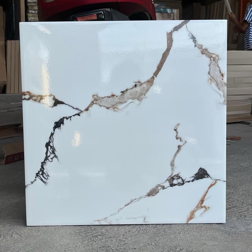 Keramik 50x50 Icarus Swis Bianco | Glossy