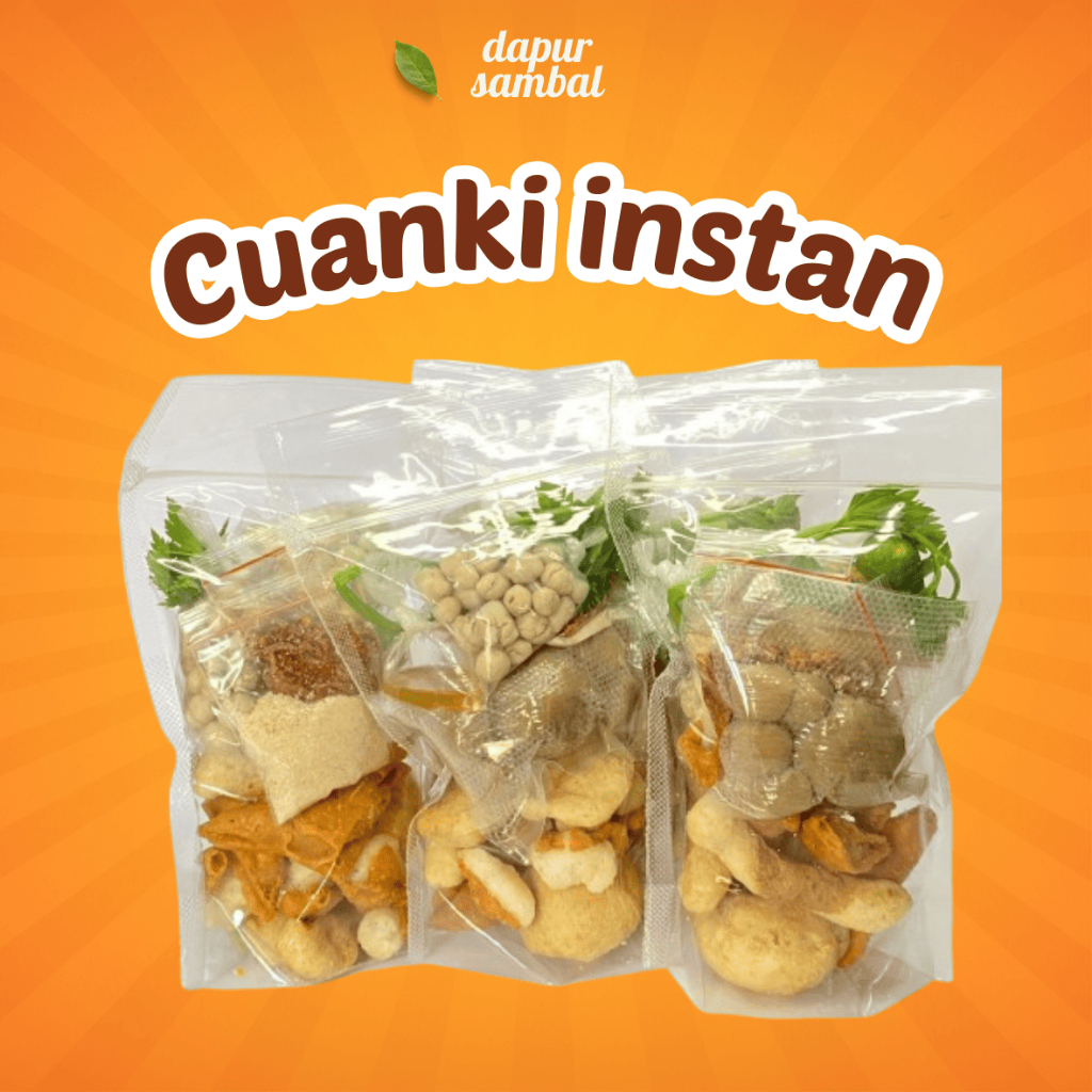 

cuanki instan 160 gr khas bandung