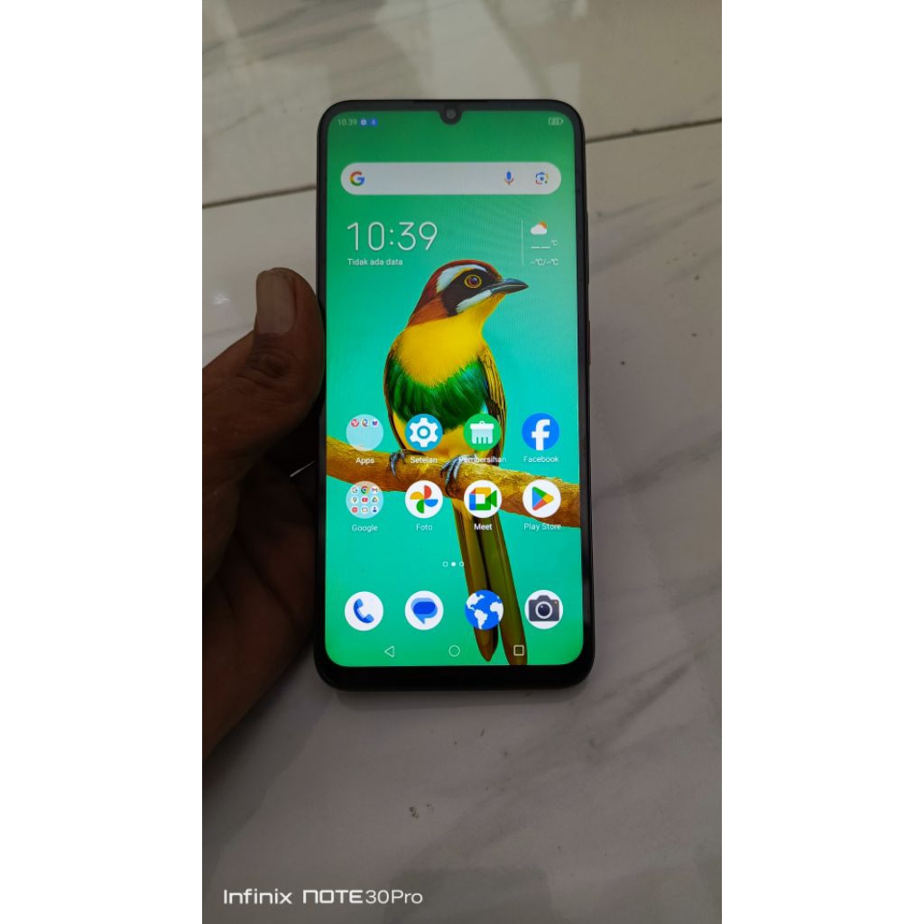 HP second/bekas Fullset Like New ZTE Blade A35, 4/64 Super mulus