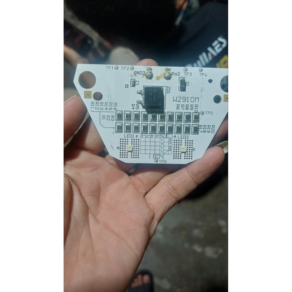 pcb lampu alis vario led old||pcb lampu belakang vario