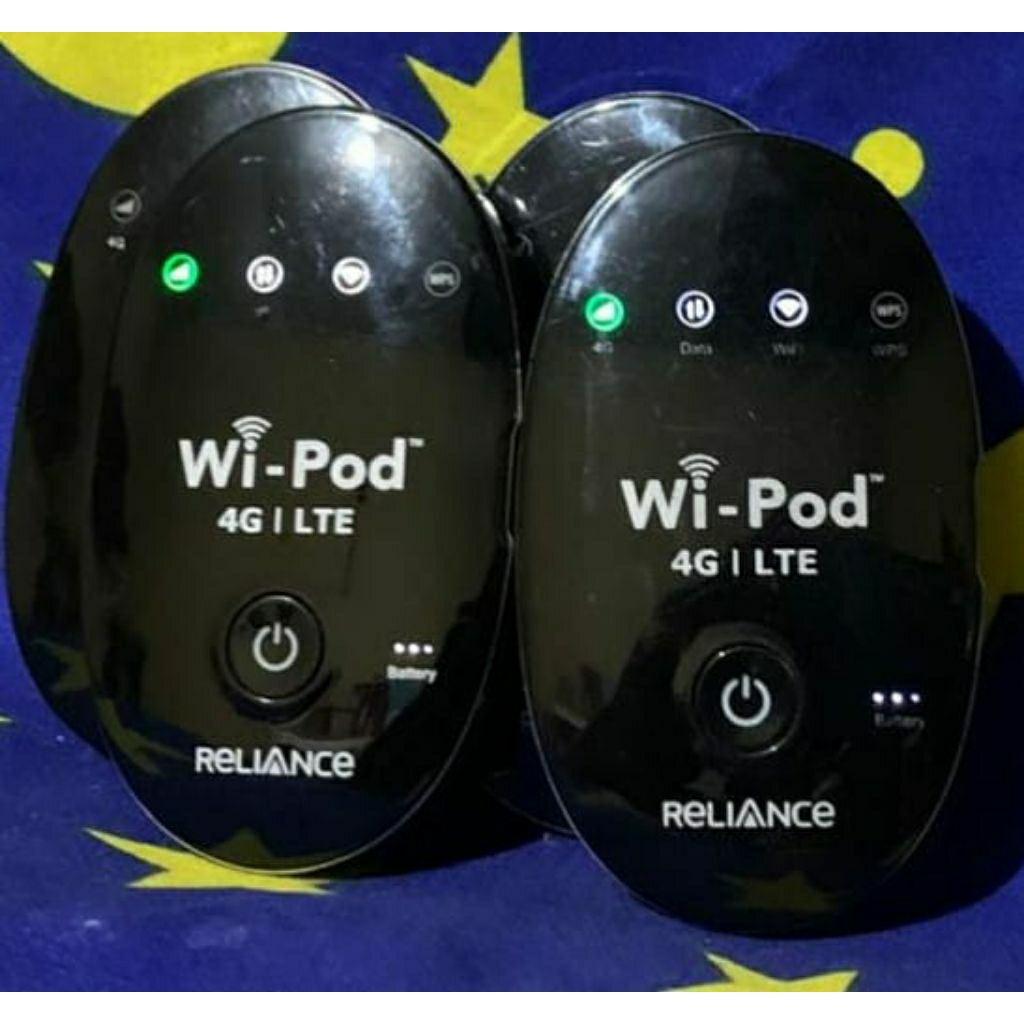 Modem MiFi 4G LTE ZTE WD670 Wi-Pod Unlock Alloprator 4G Band 1'5'40 LTE 850'2100'2300Mhz