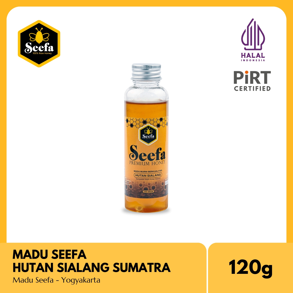 

Madu Hutan Liar Sialang Sumatra Seefa Raw Honey 120 gram Halal