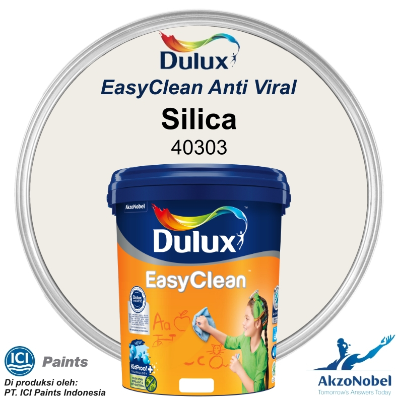 CAT DULUX EASY CLEAN 20 LT - SILICA 40303