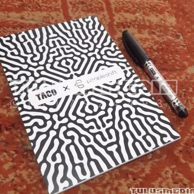 

Note A5 Blok Lem + Pulpen Custom