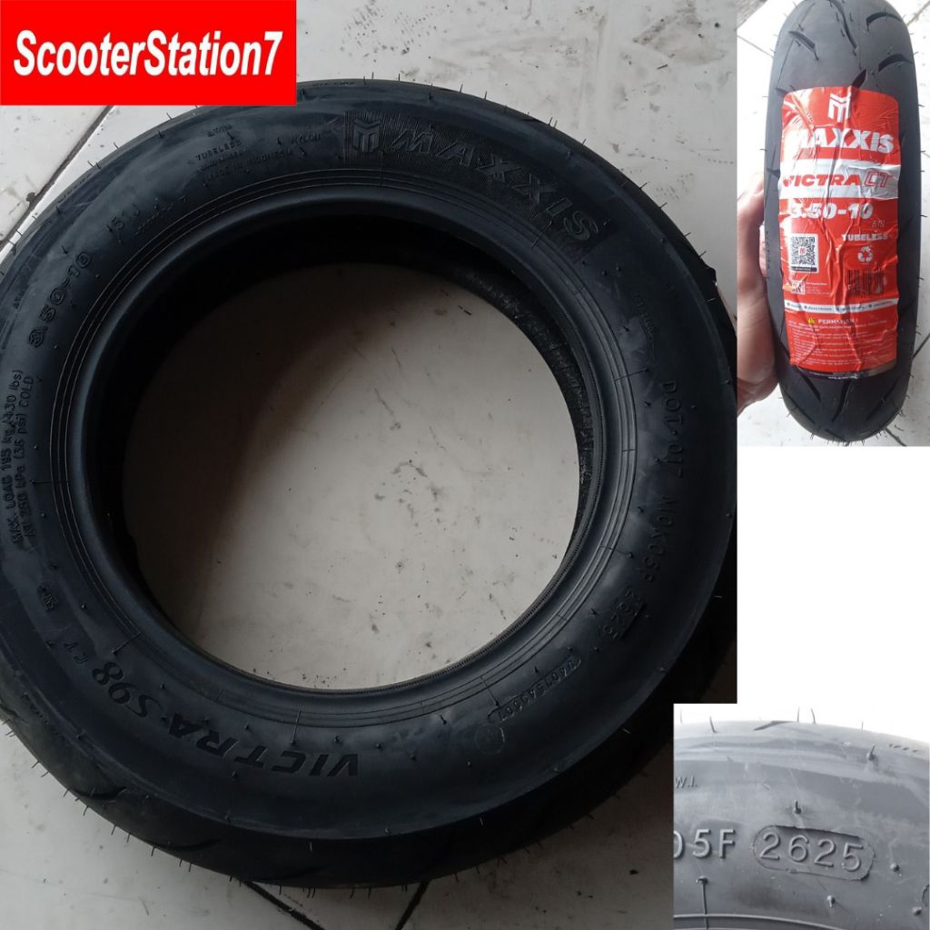 Ban Maxxis Victra Ring 10 Vespa PX Series, Sprint