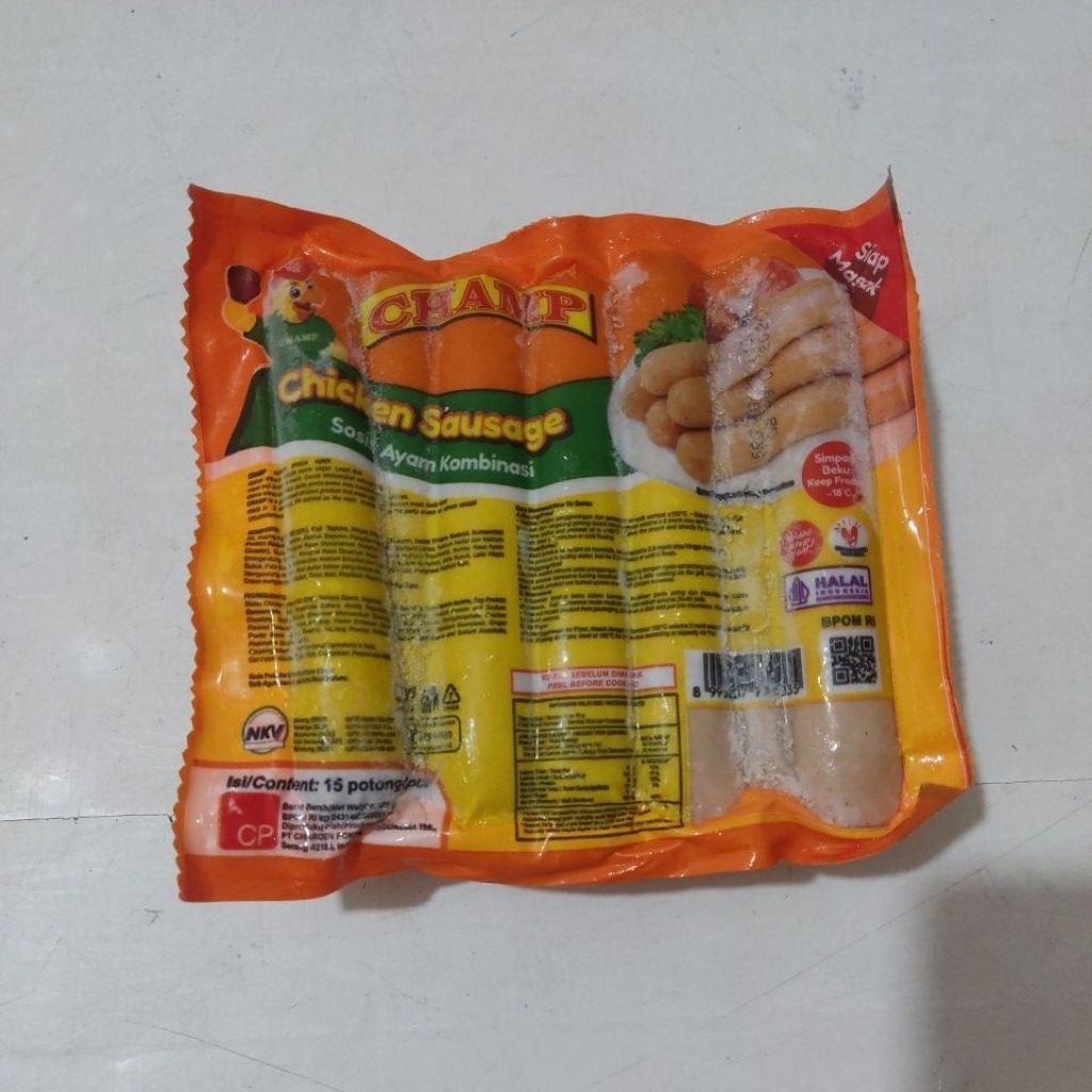 

Champ Sosis ayam isi 15 375gr