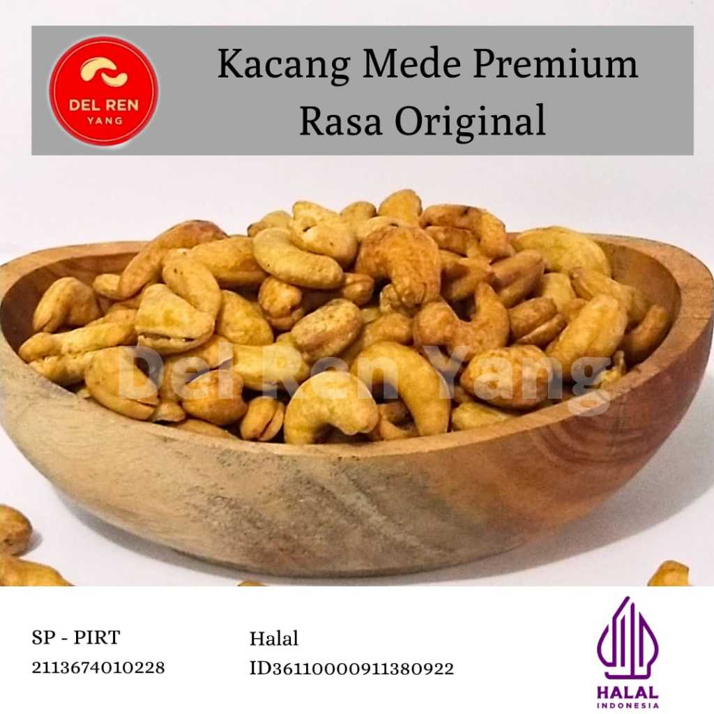 

Kacang Mede Matang Super Premium Rasa Original - 100kg
