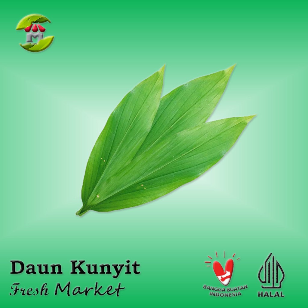 

[JAKPUS] Daun Kunyit Per Pack 5 Lembar