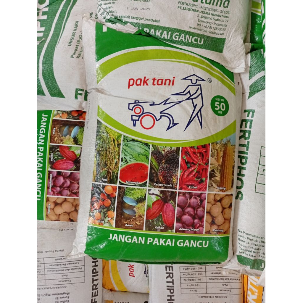 Saprodap Fertiphos Pak Tani Hijau - 50kg
