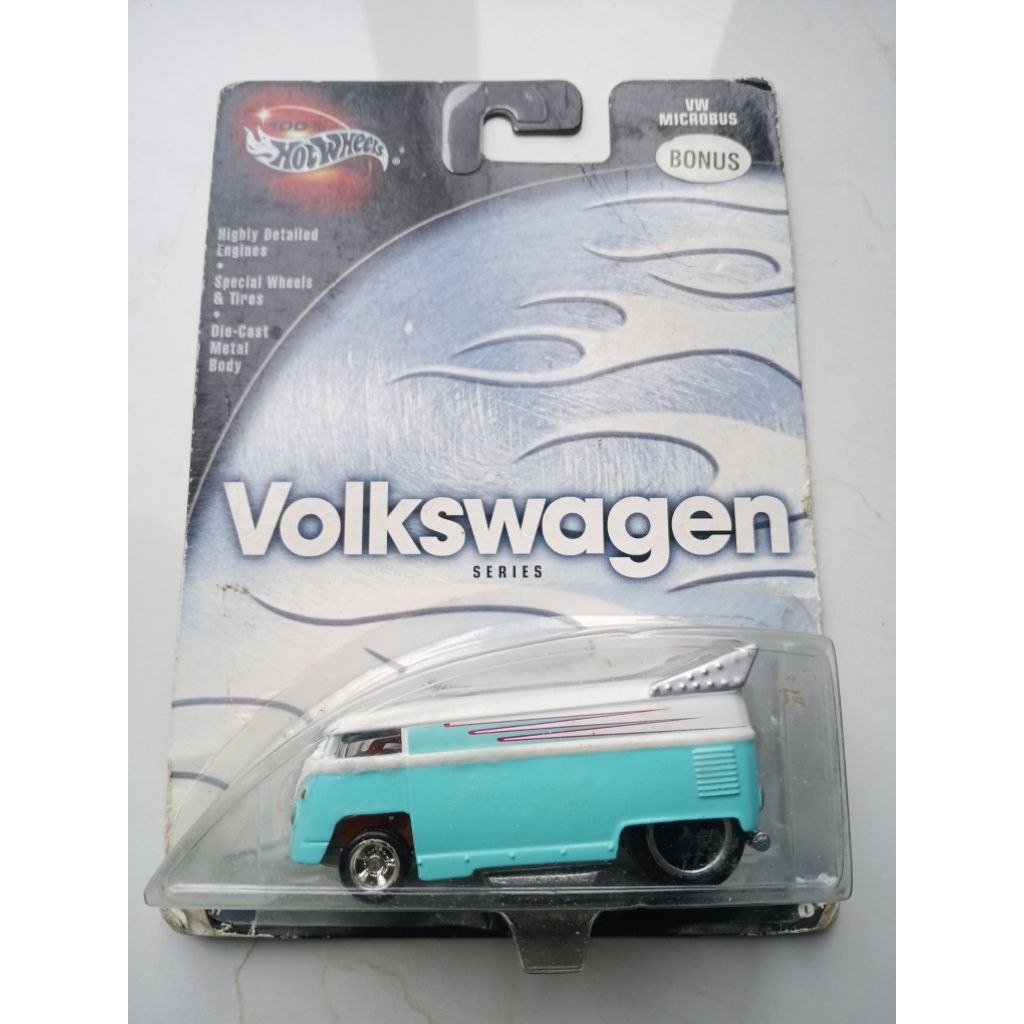 Hot Wheels "100% Hot Wheels" Volkswagen Series VW Microbus (Card Bubbel Minus Faktor Usia)
