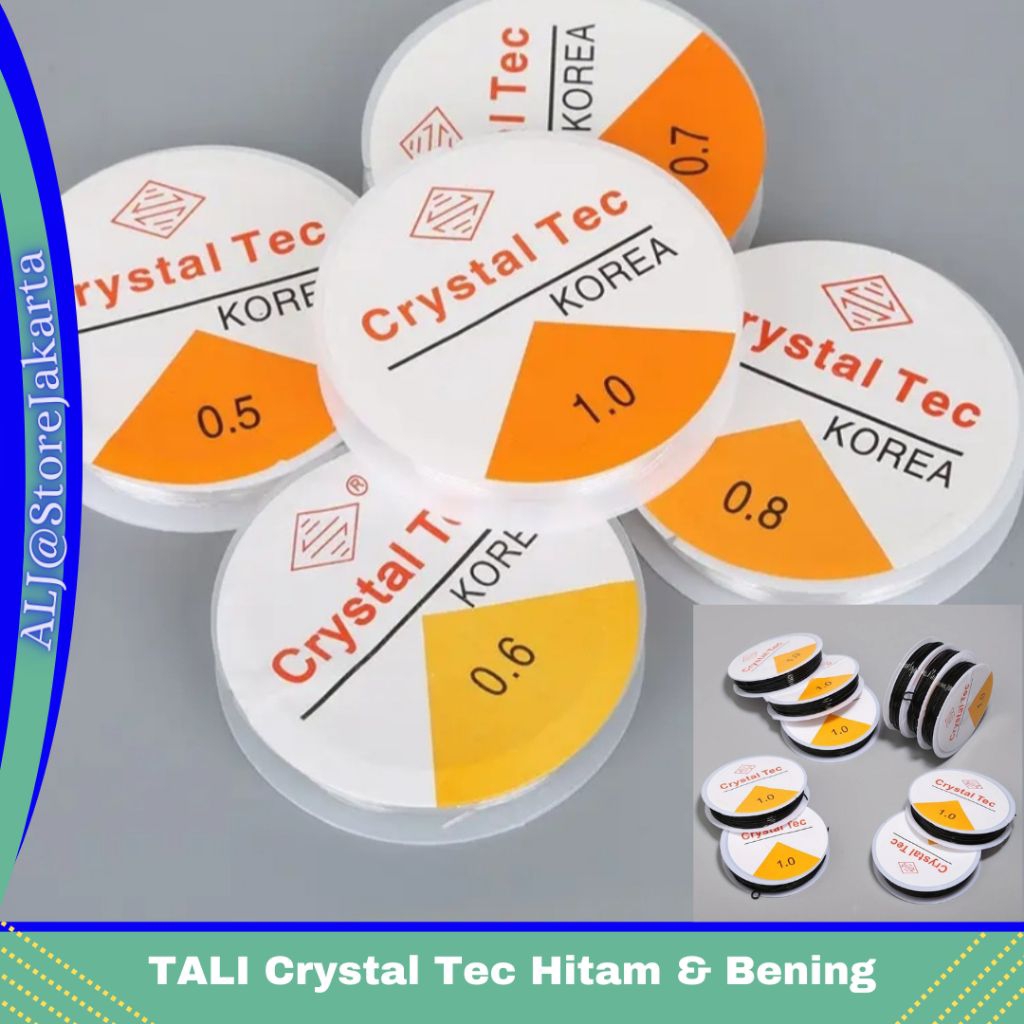 

Tali Crystal Tec HITAM &BENING