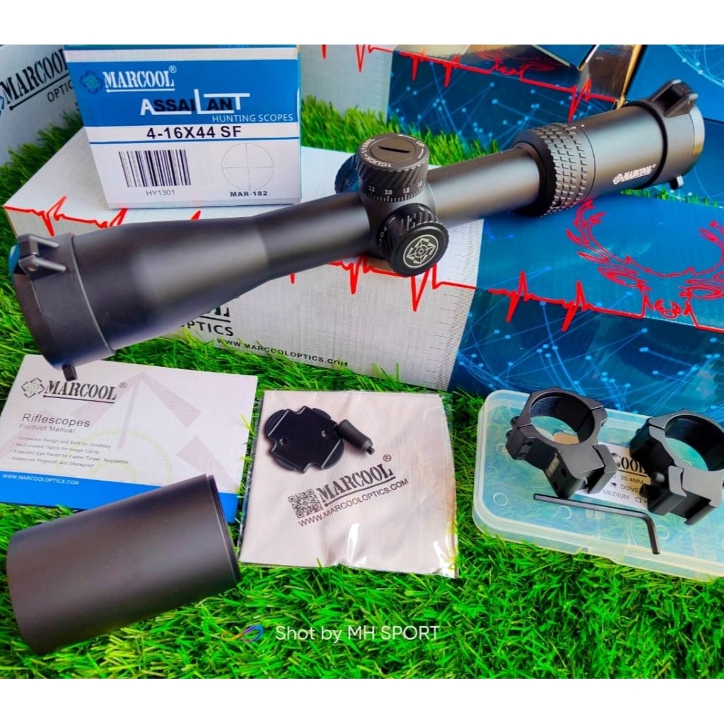 telescope marcool assailant 4-16x44 sf new