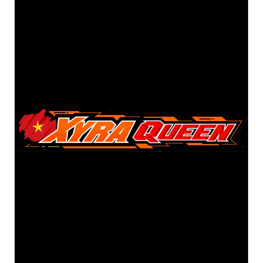 STIKER XYRA QUEEN LAMINASI GLOSSY MAXDECAL