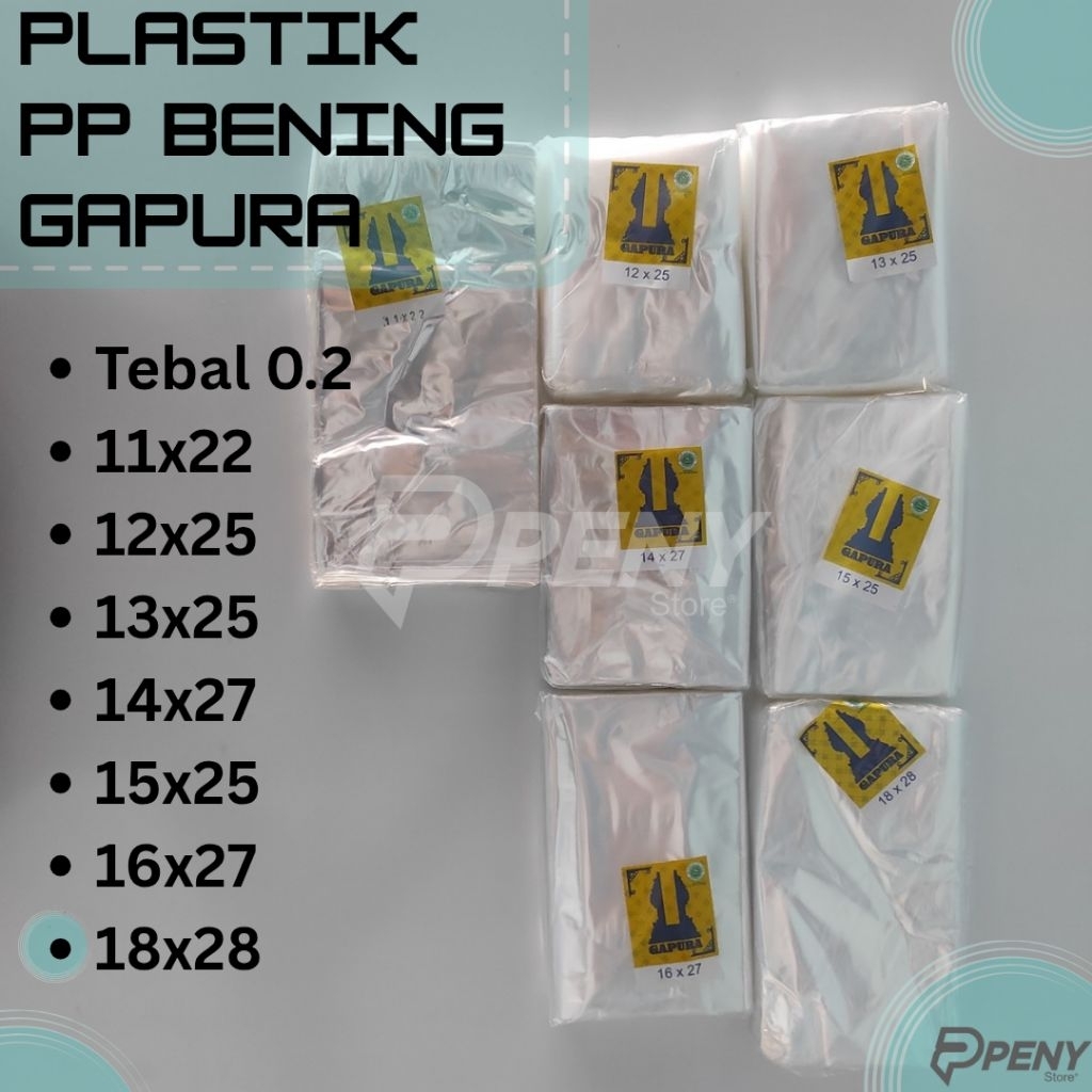 Plastik PP Bening Gapura
