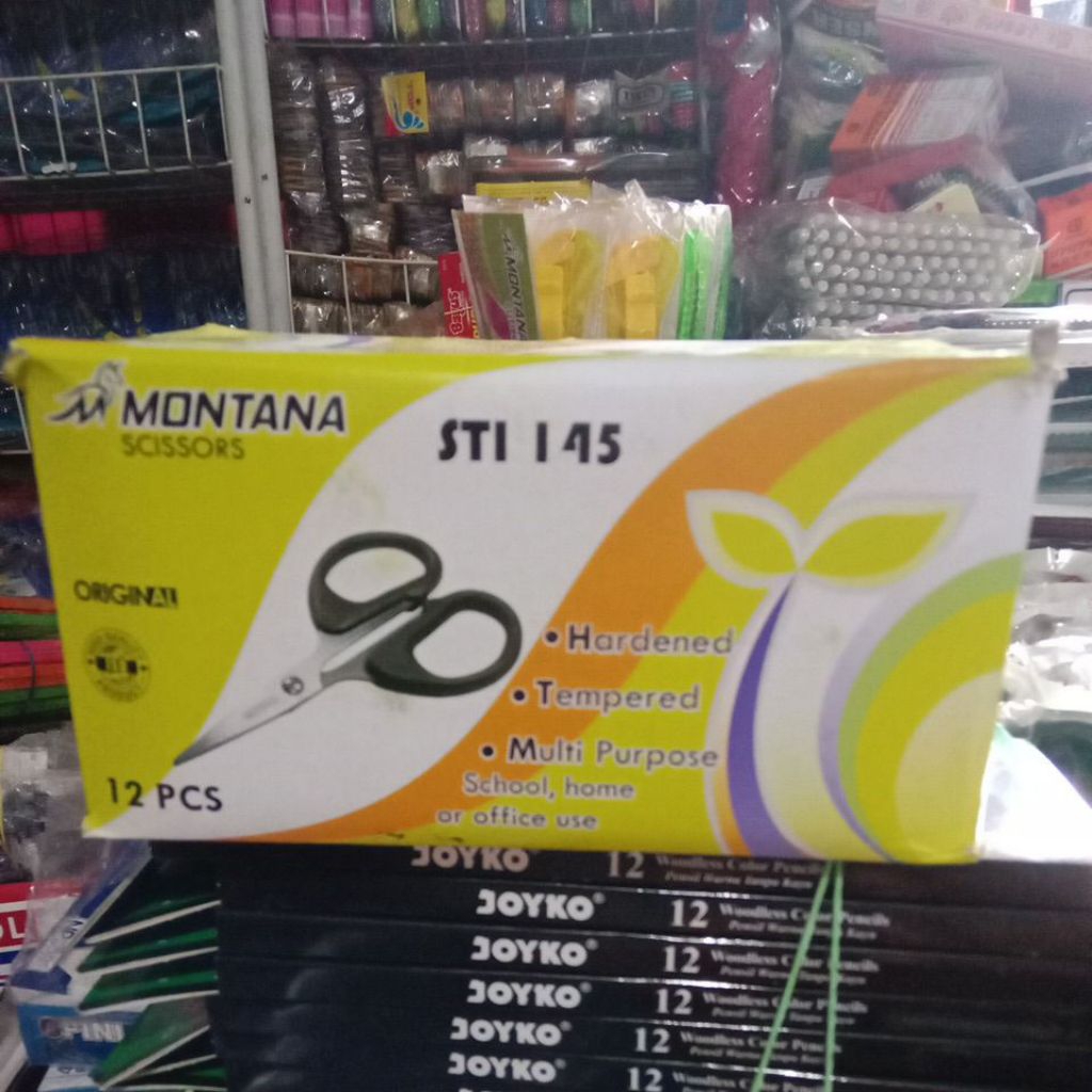 

Gunting montana kecil sti 145/gunting tajam isi 12pcs