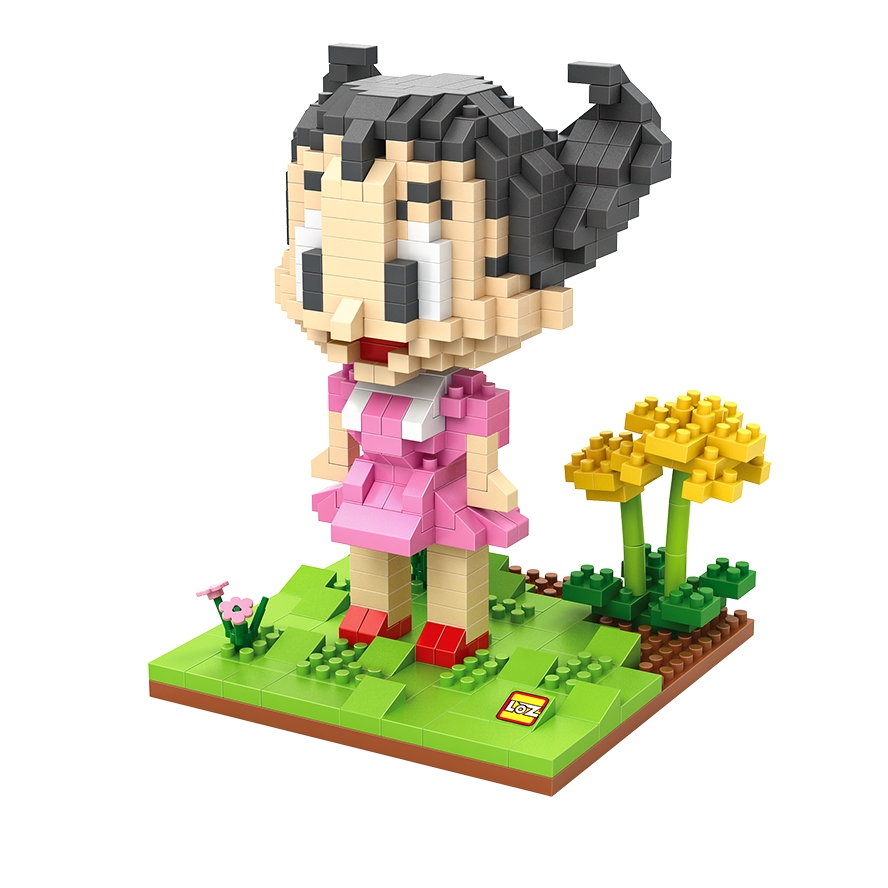 Balok Susun Mainan Anak LOZ 9626 Uran Astro Boy Bricks Blocks