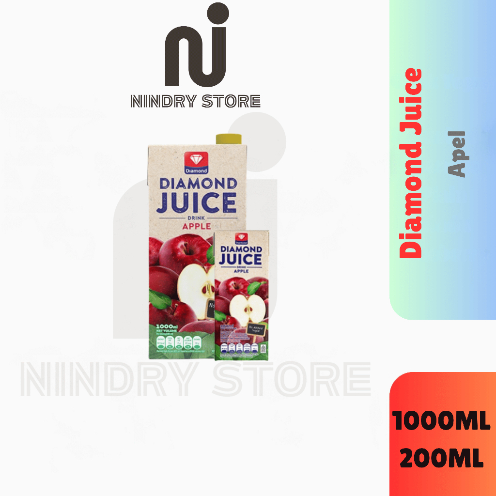 

Diamond Juice UHT 200ml / 1000ml – Apel, Jeruk, Cranberry, Blueberry, Jambu | Nindry Store