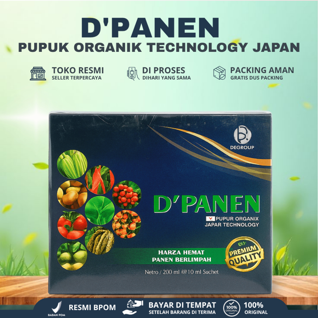 Pupuk Organik Dpanen Jepang Technology Isi 18 Sachet