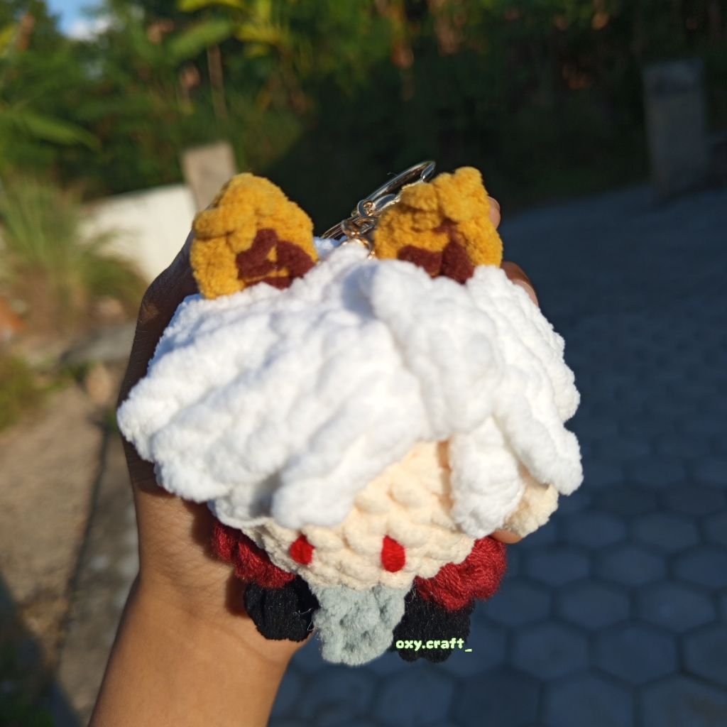 Sylus LADS keychain plushie crochet/Ganci sylus LADS rajut