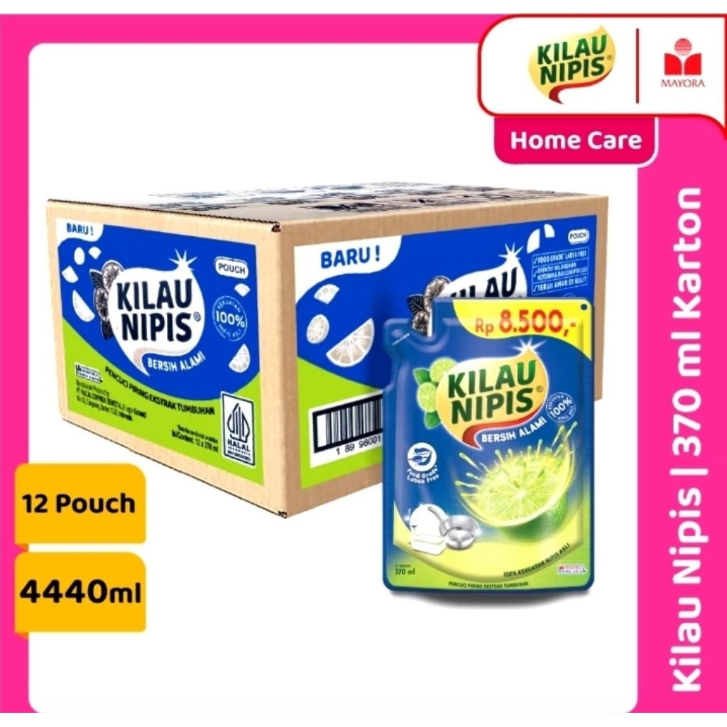

kilau nipis pouch 370mL 1 pcs 7000