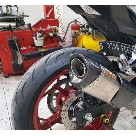 Knalpot Racing Ninja250 Ninja250FI Ninja 250 FI Prospeed Viper Carbon