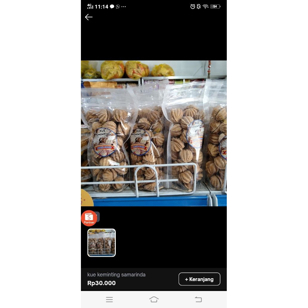 KUE KEMINTING SAMARINDA