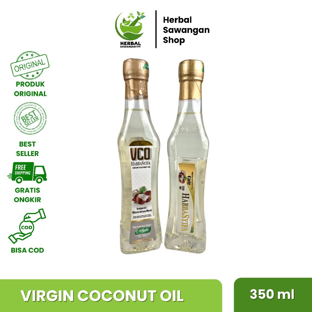 

Minyak Kelapa Murni VCO Syifa 350ml - VCO Virgin Coconut Oil 350 ml