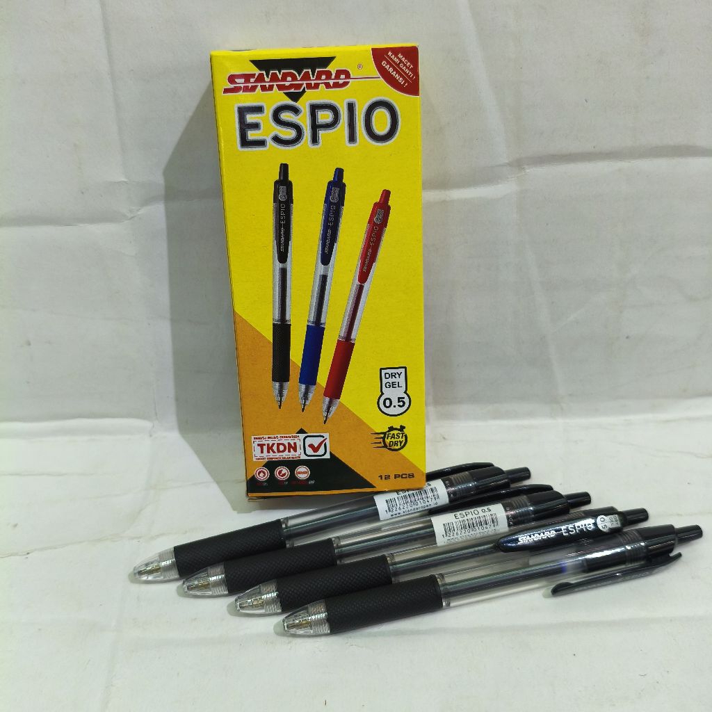 

BOLPEN STANDARD ESPIO 0,5mm hitam / pcs