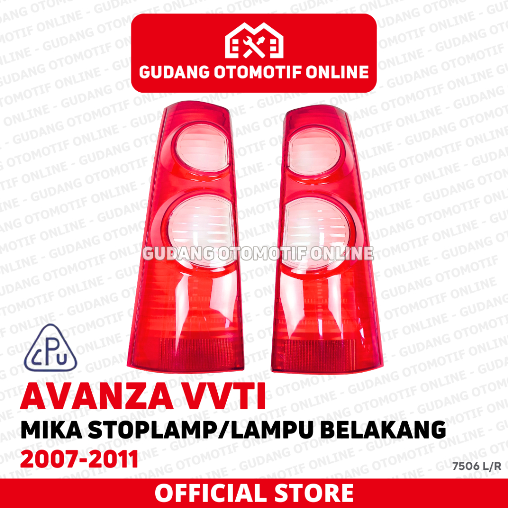 Mika Stop Lamp Kanan Kiri Lampu Belakang Avanza VVTI 2007 2008 2009 2010 2011 CPU