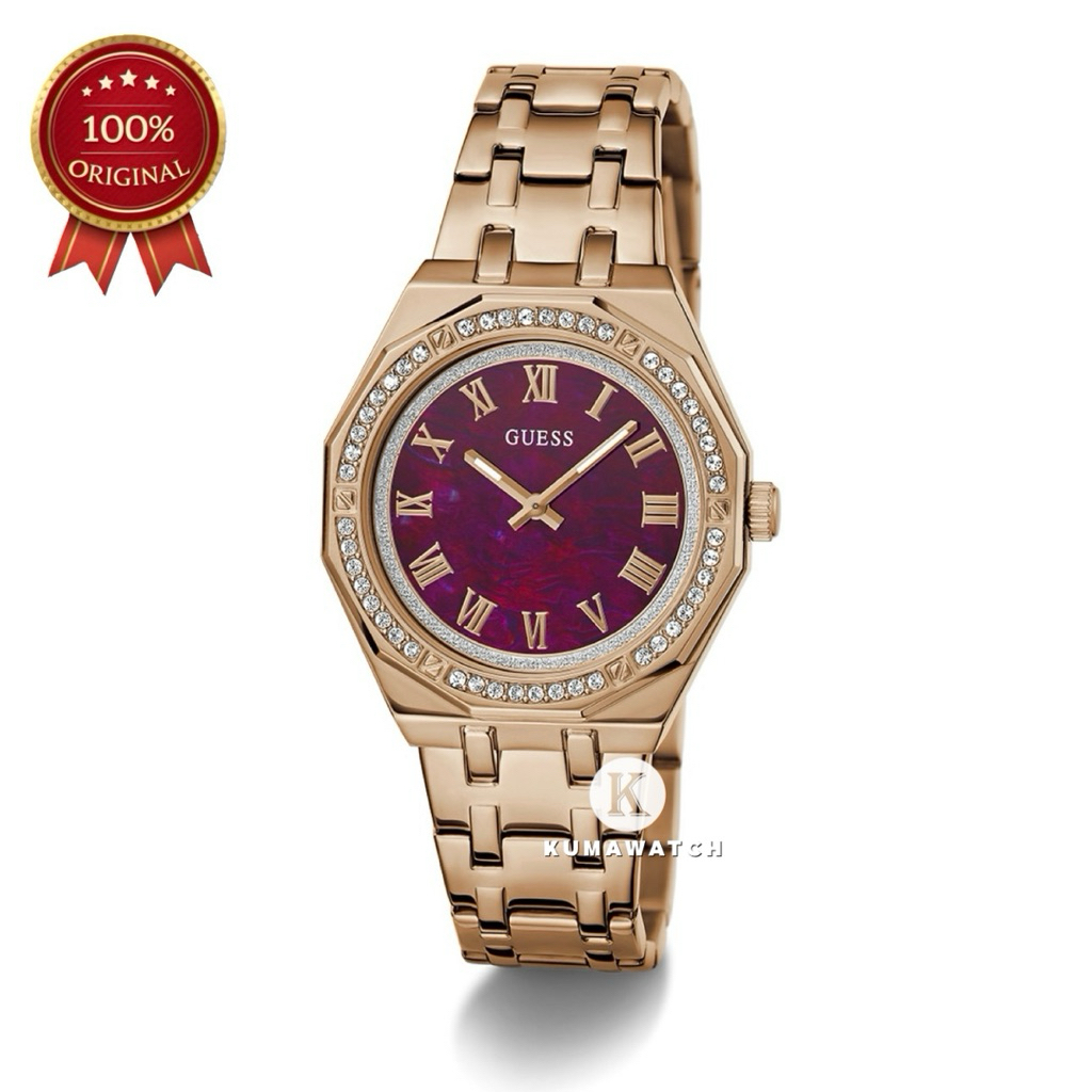 GUESS Ladies Watch DESIRE ROSE GOLD TONE