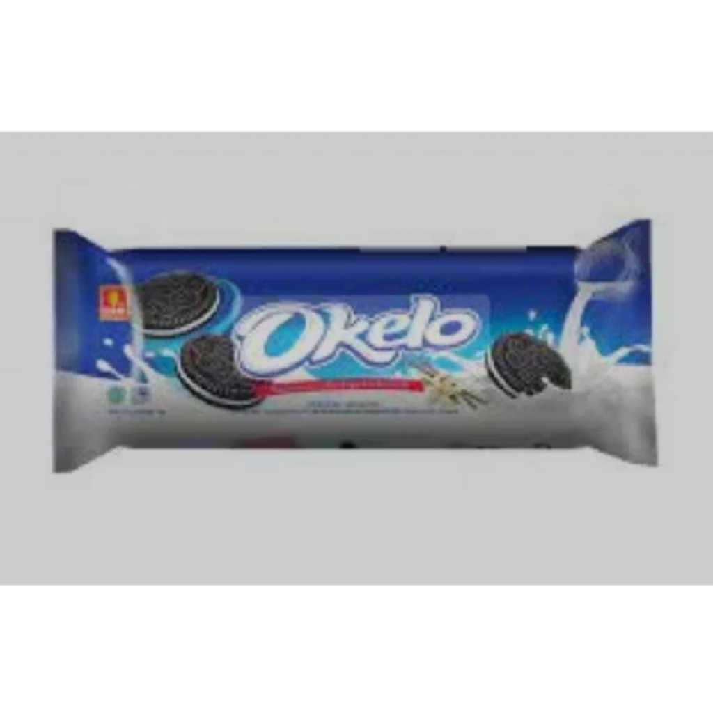 

Biskuit Okelo | Sandwich Okelo Rasa Vanilla | MURAH DISKON