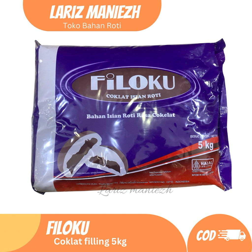 

Filoku Filling coklat / isian roti coklat 5kg