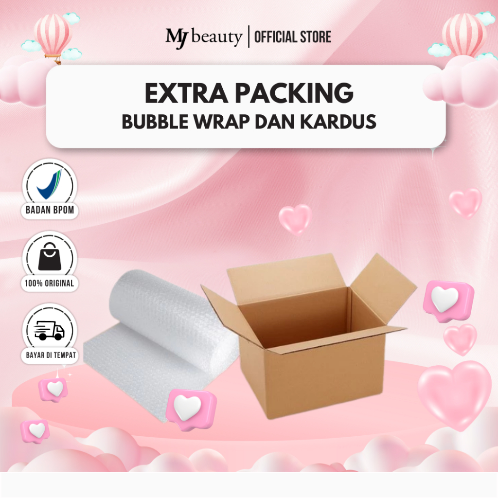 

Tambahan Extra Packing Pengiriman Bubble Wrap Dan Kardus