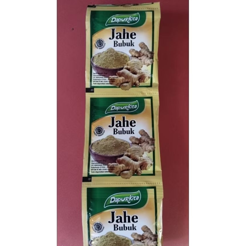 

dapur kita jahe 3 gr