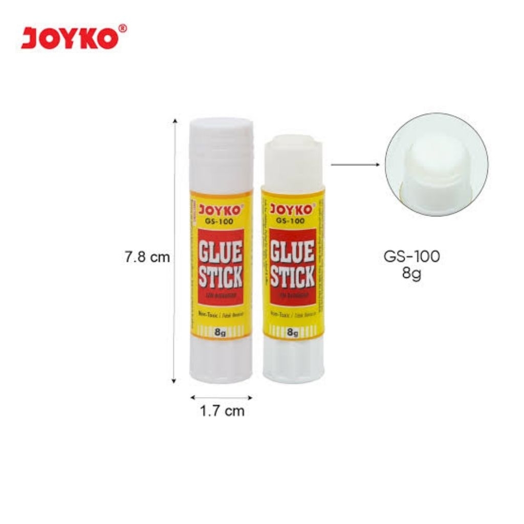 

LEM STICK JOYKO ORIGINAL GS 100/ LEM BATANGAN GLUE STICK JOYKO GS-100 HARGA MURAH GROSIR