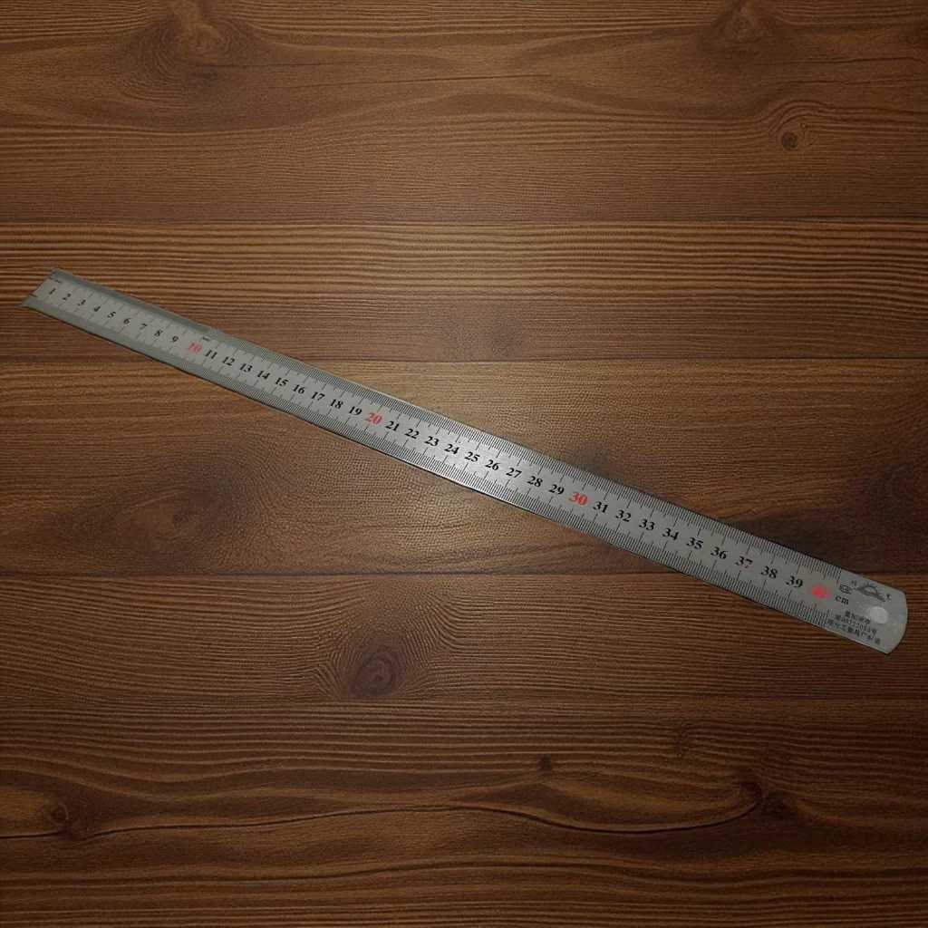 

Mistar Penggaris Alat Ukur Besi Capentry with Ruler Positioning