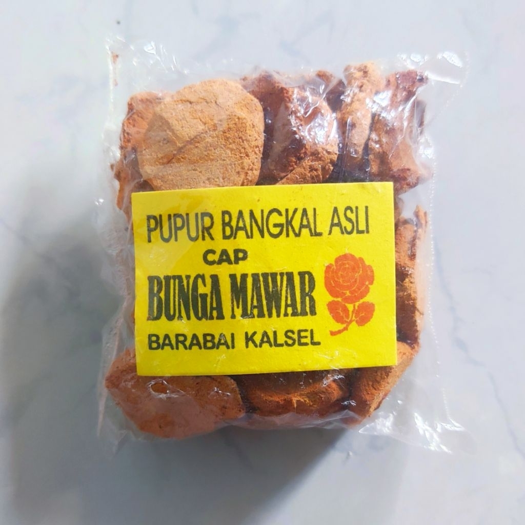 

PUPUR BANGKAL CAP BUNGA MAWAR 30g