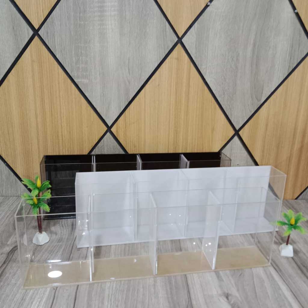 Akuarium 4 Kamar Soliter Cupang Bahan Akrilik