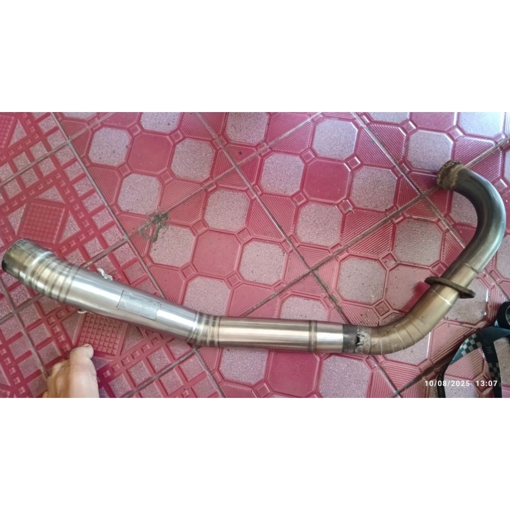 header leheran knalpot pipa WRX satria fu