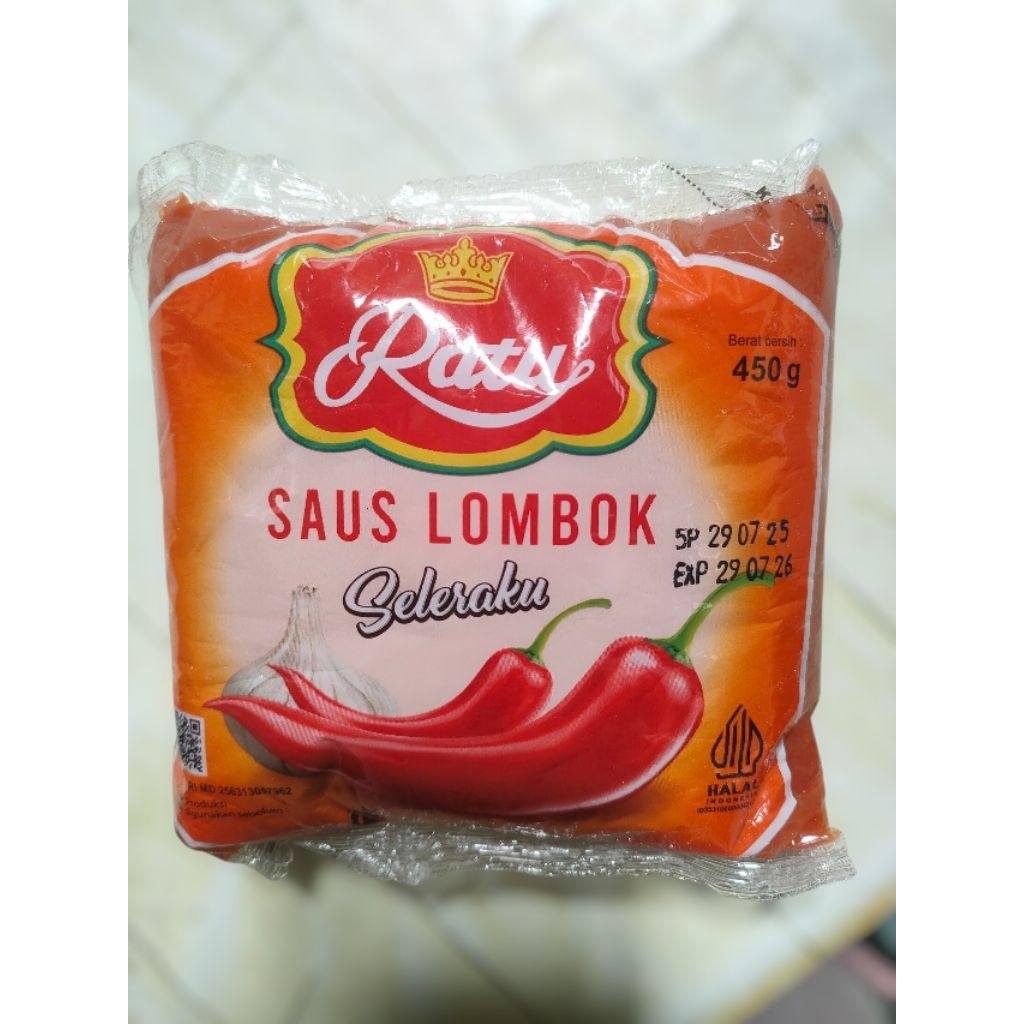 Saus pedas ratu saos bakso saos mie ayam dll