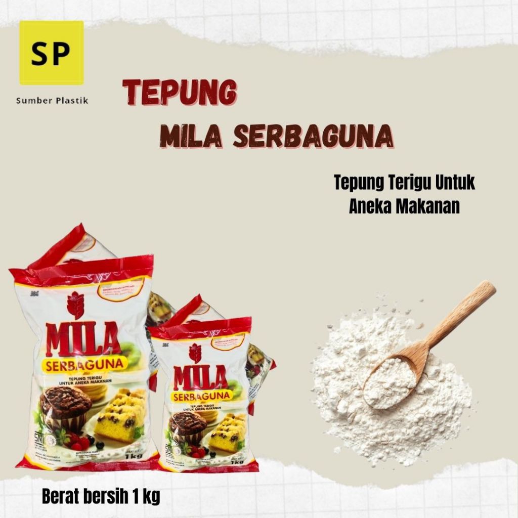 

Tepung Terigu Mila 1kg