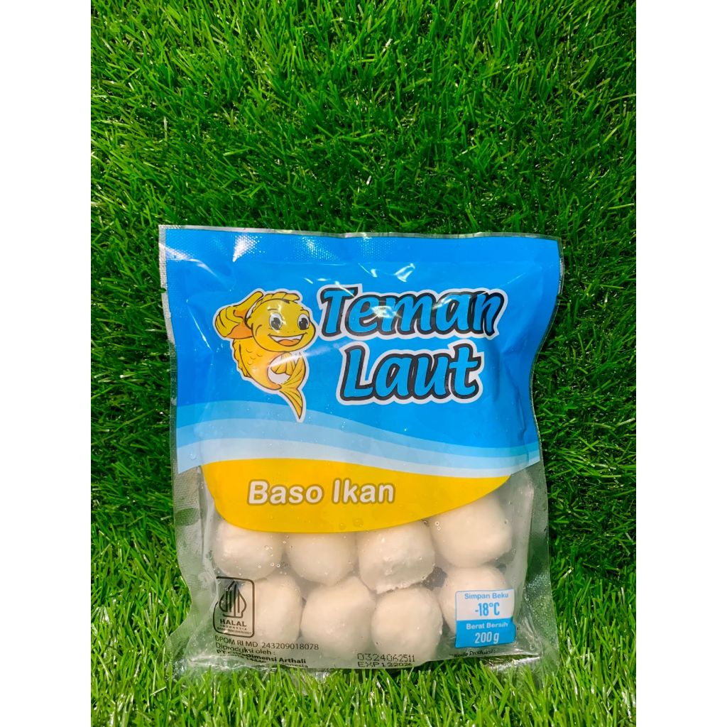 

Teman Laut Baso Ikan Berat Bersih 200gr