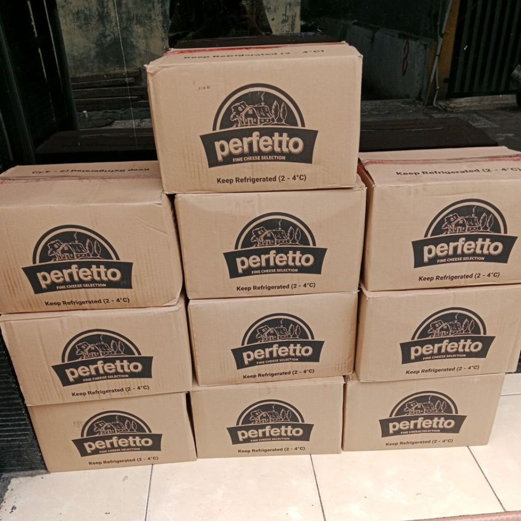 

PROMO Keju Mozarella Perfetto ORI 1 DUS isi 48pcs Lebih Murah