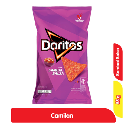 

Doritos Makanan Ringan Rasa Sambal Salsa 55 g