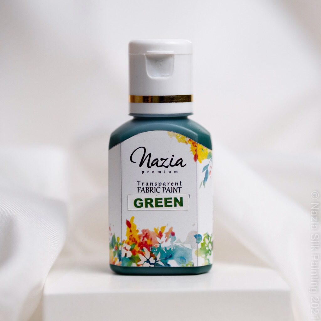 

Cat Kain Tekstil Premium Green Nazia Fabric Paint (Cat Textile)