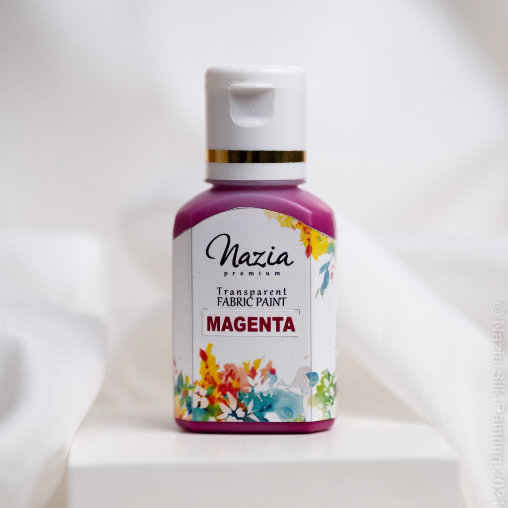 

Cat Kain Tekstil Premium Magenta Nazia Fabric Paint (Cat Textile)