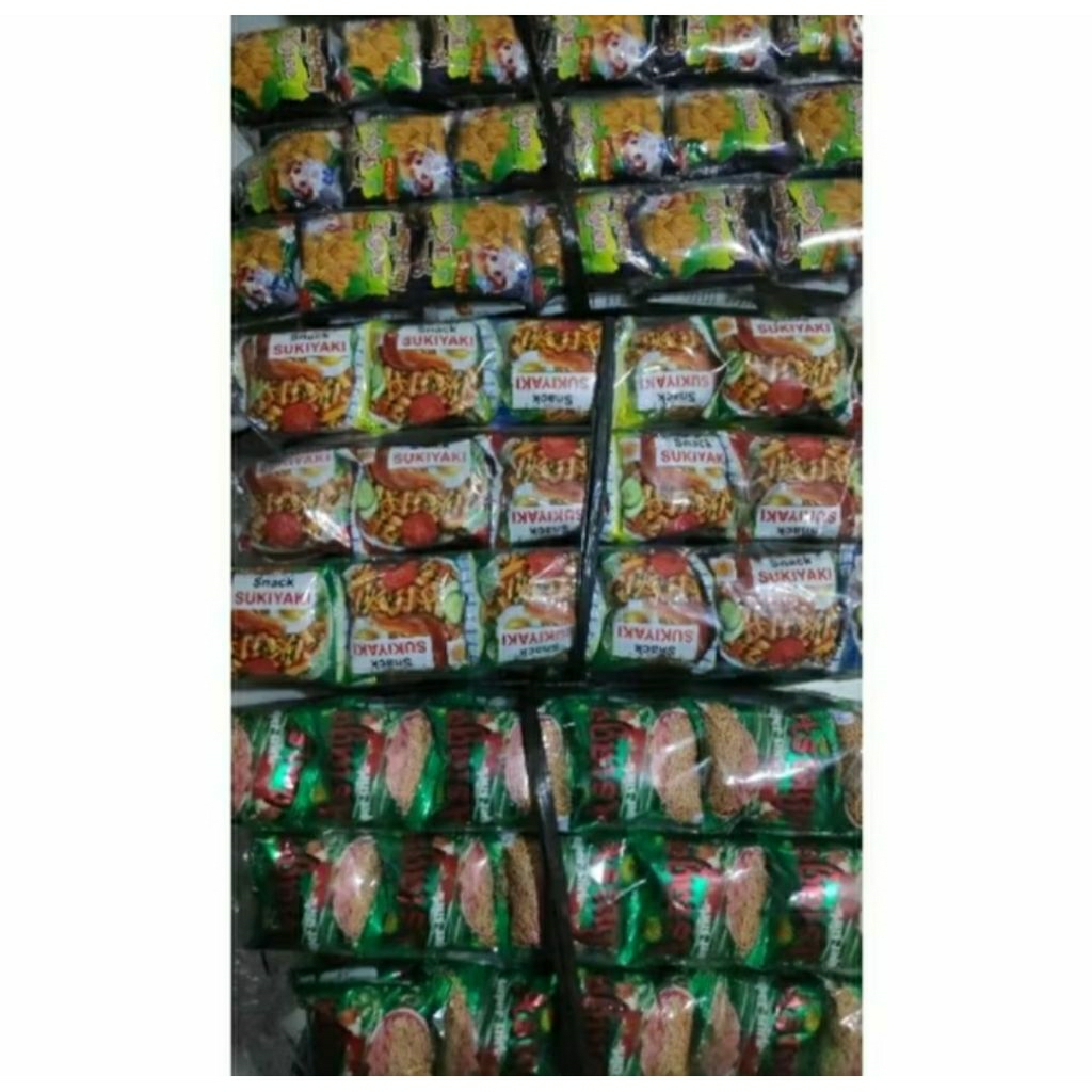 

Aneka Snack Sukiyaki / Astaga / Pang Pang Korea / Ajisan / Asyik ( isi 10 pcs /8gr )