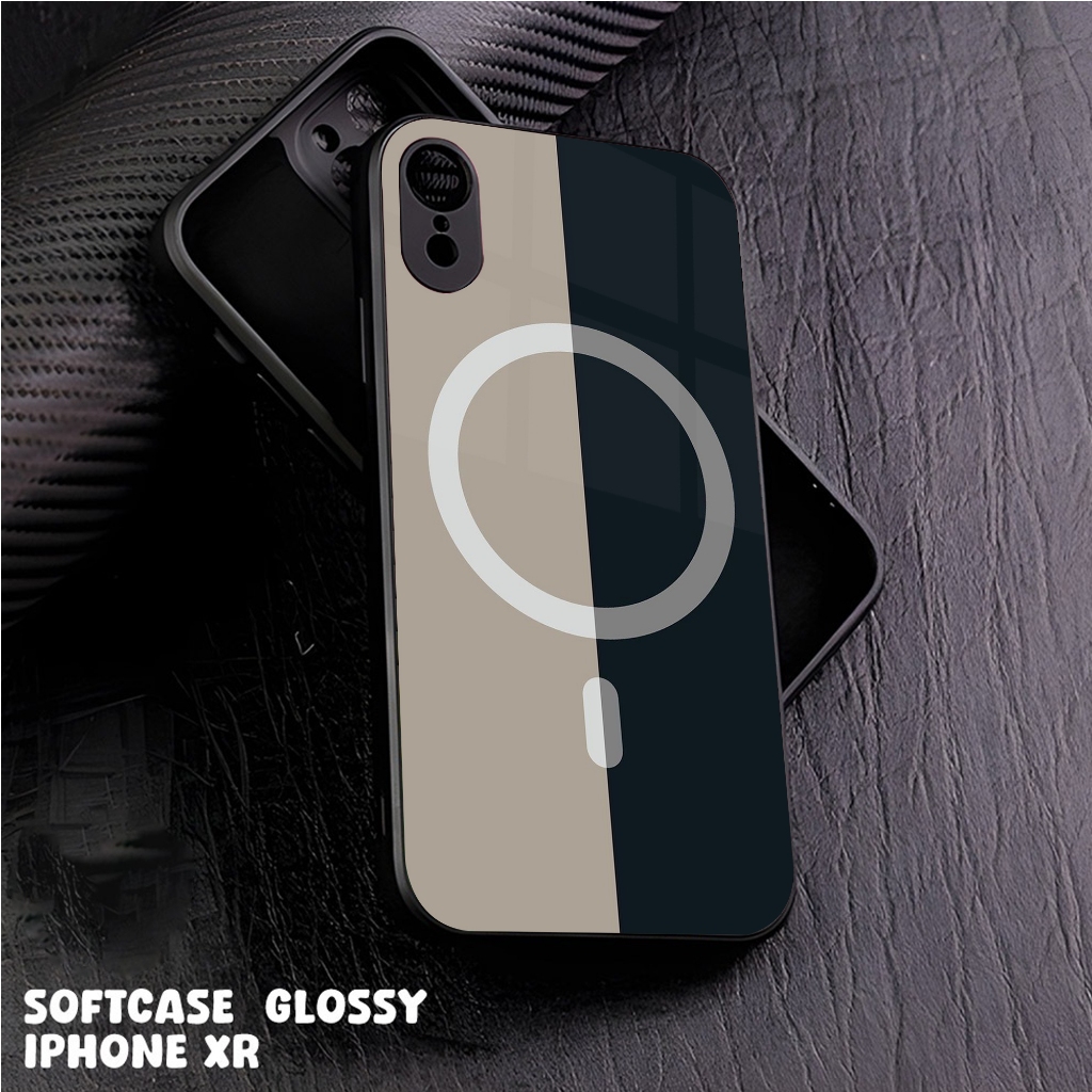 Case iPhone XR Casing iPhone XR Case Glossy Case Motif [ MAGSAFE ] Hp iPhone Casing Hp Keren Kesing 