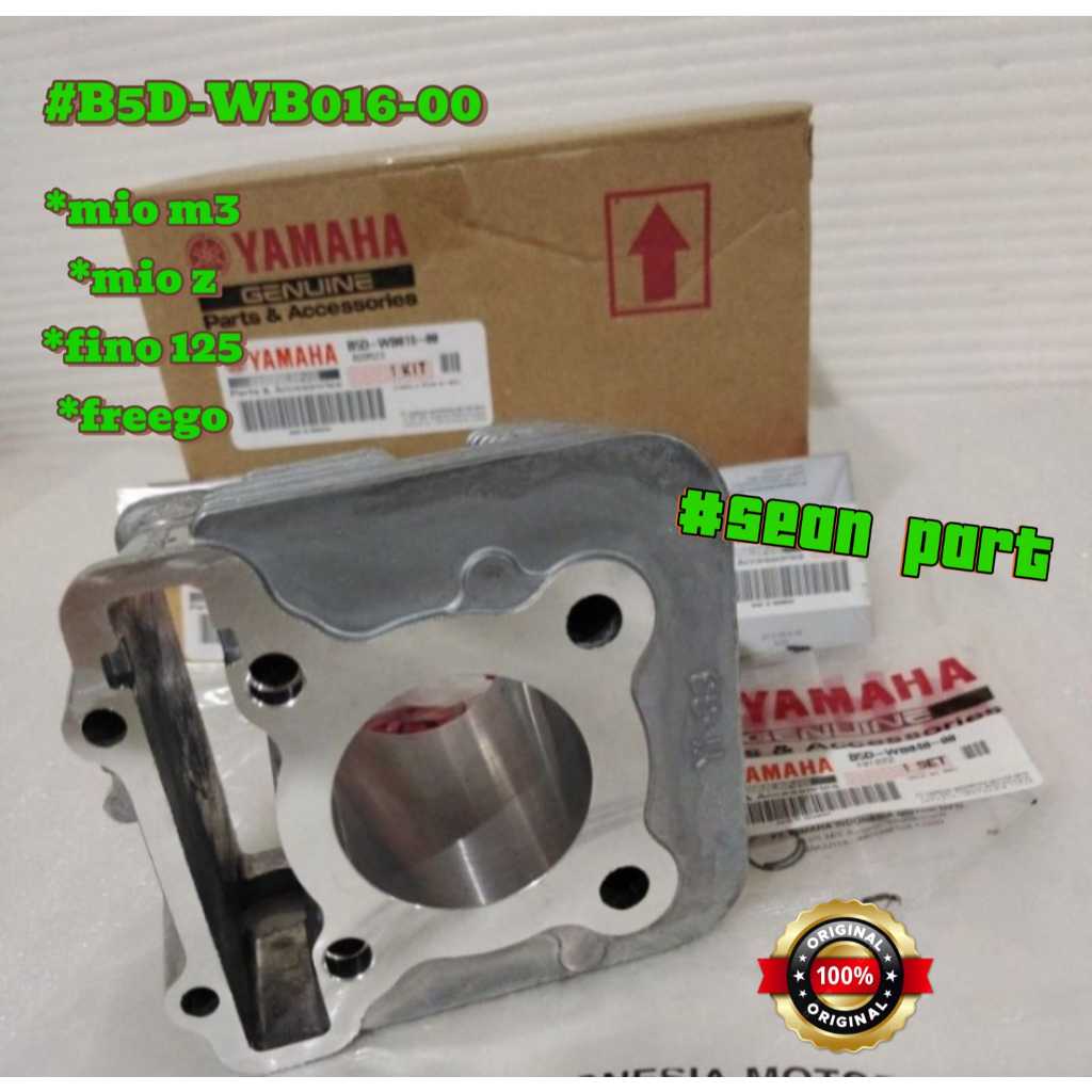 Blok + Piston kit Freego, Mio M3, Mio Z, FIno 125, Xride 125 B5D-WB016-00
